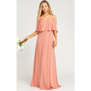 NEW Show Me Your Mumu Caitlin Ruffle Maxi Dress XL